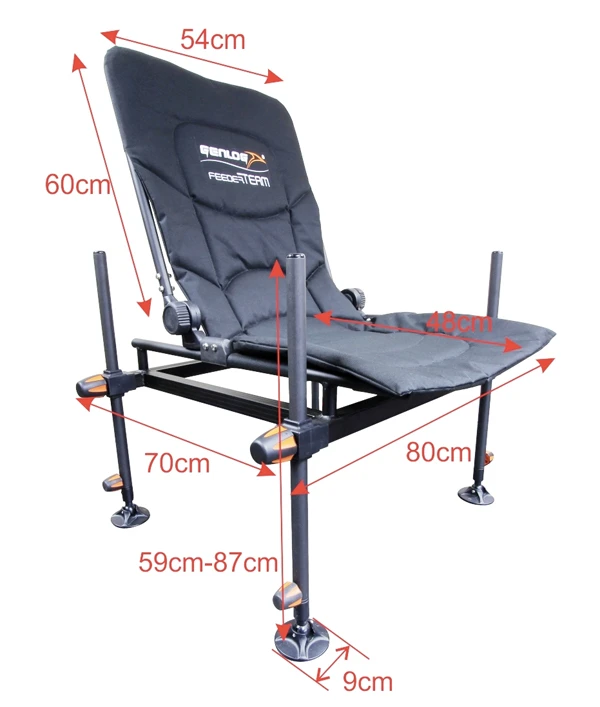 Genlog Lightweight Feeder Fishing Chair 4 Genlog Lightweight Feeder Fishing Chair - Image 2