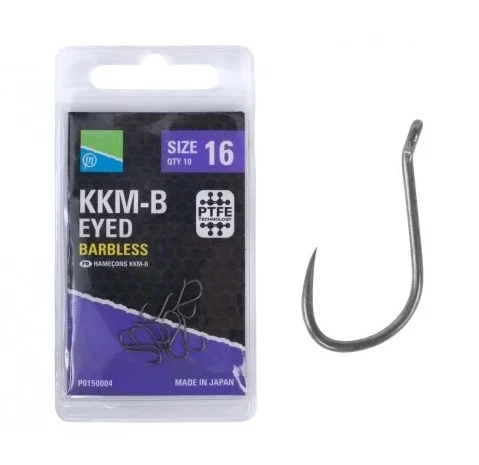 Preston KKM-B Barbless Hooks (10pcs) 3 Preston KKM-B Barbless Hooks (10pcs)