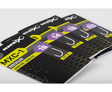 Matrix MXC-1 Barbless Spade End Coarse Hooks (10pc) 5 Matrix MXC-1 Barbless Spade End Coarse Hooks (10pc) - Image 3