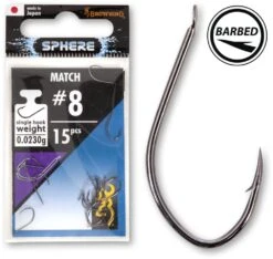Browning Sphere Match Hook Black Nickel (15 Pieces)