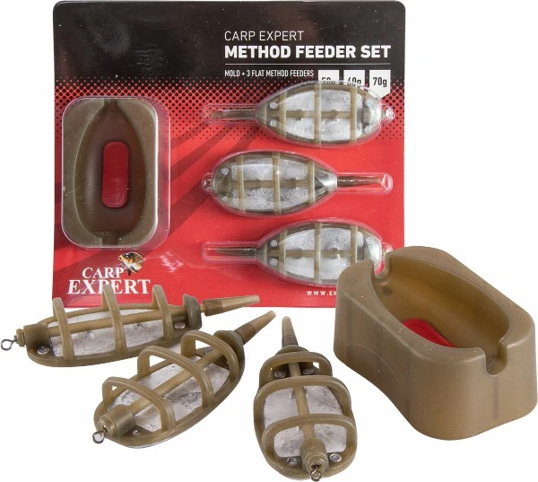 Energo Carp Expert Method Feeder Set 3+1 3 Energo Carp Expert Method Feeder Set 3+1